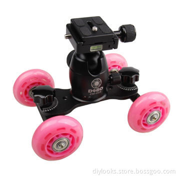 DEBO First Generation Floor Table Video Slider Track Dolly Car for DSLR Camera